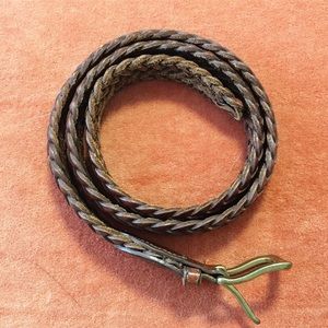 braided belt / Vintage